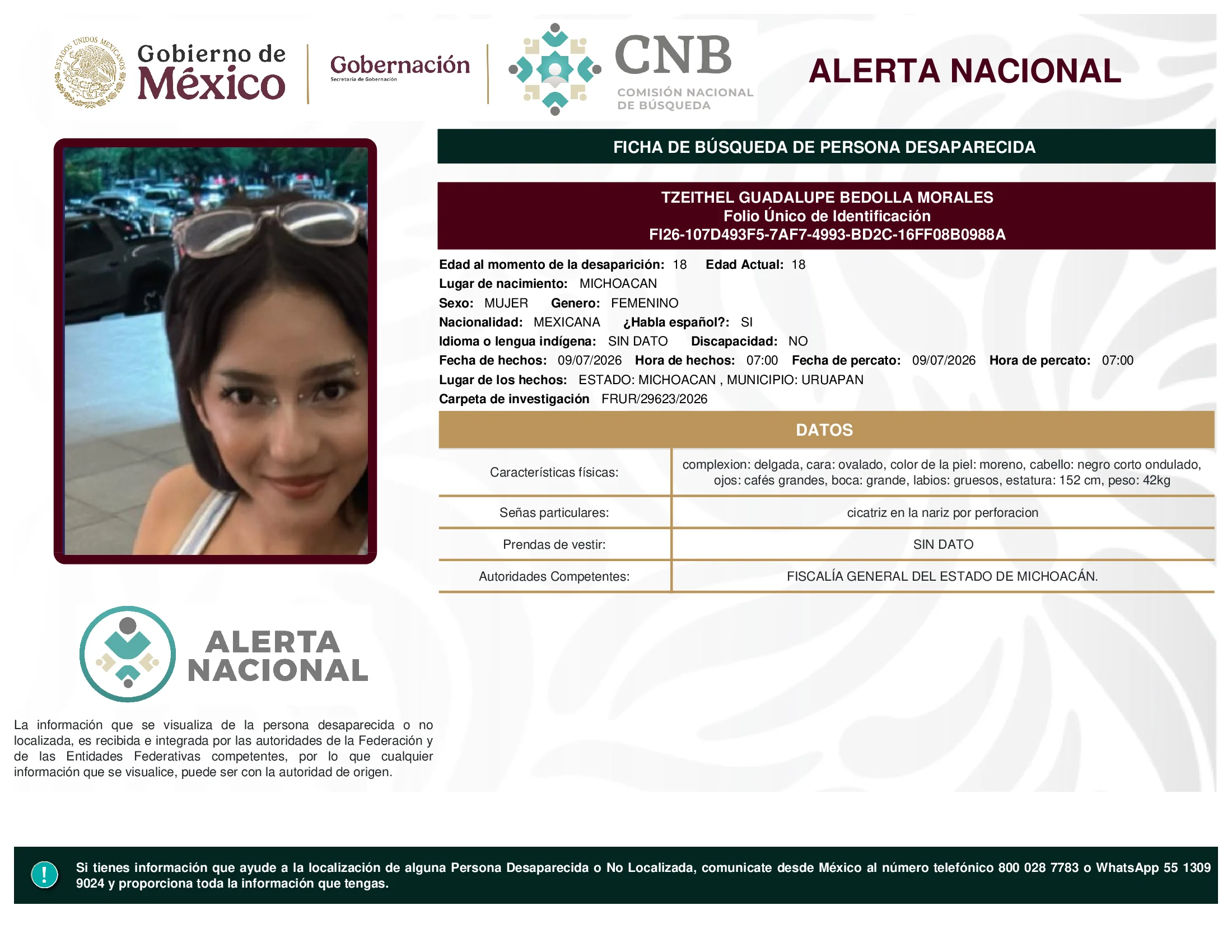 Tzeithel Guadalupe Bedolla Morales