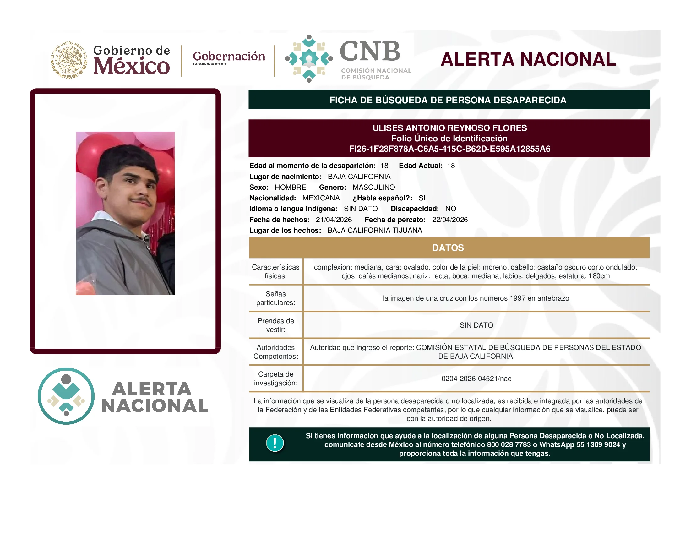 Ulises Antonio Reynoso Flores