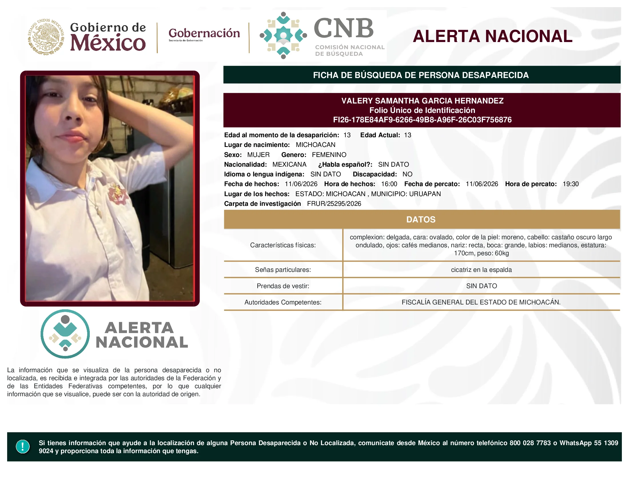 Valery Samantha Garcia Hernandez