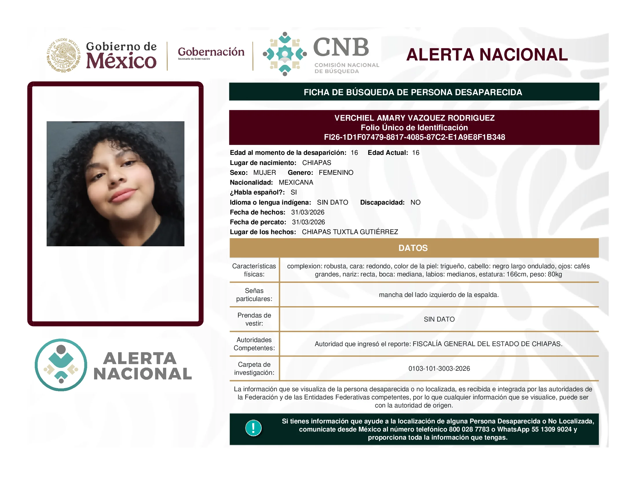 Verchiel Amary Vazquez Rodriguez