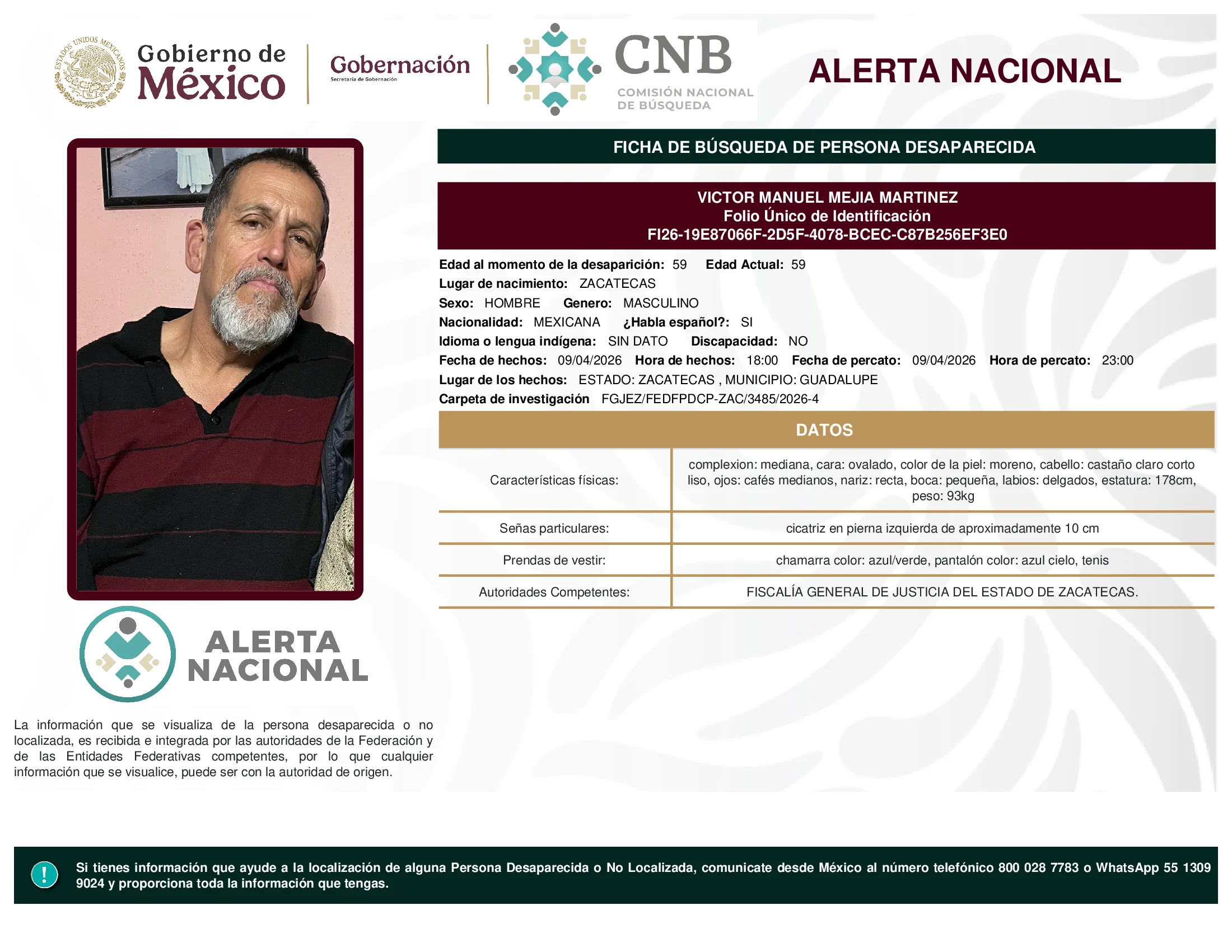 Victor Manuel Mejia Martinez