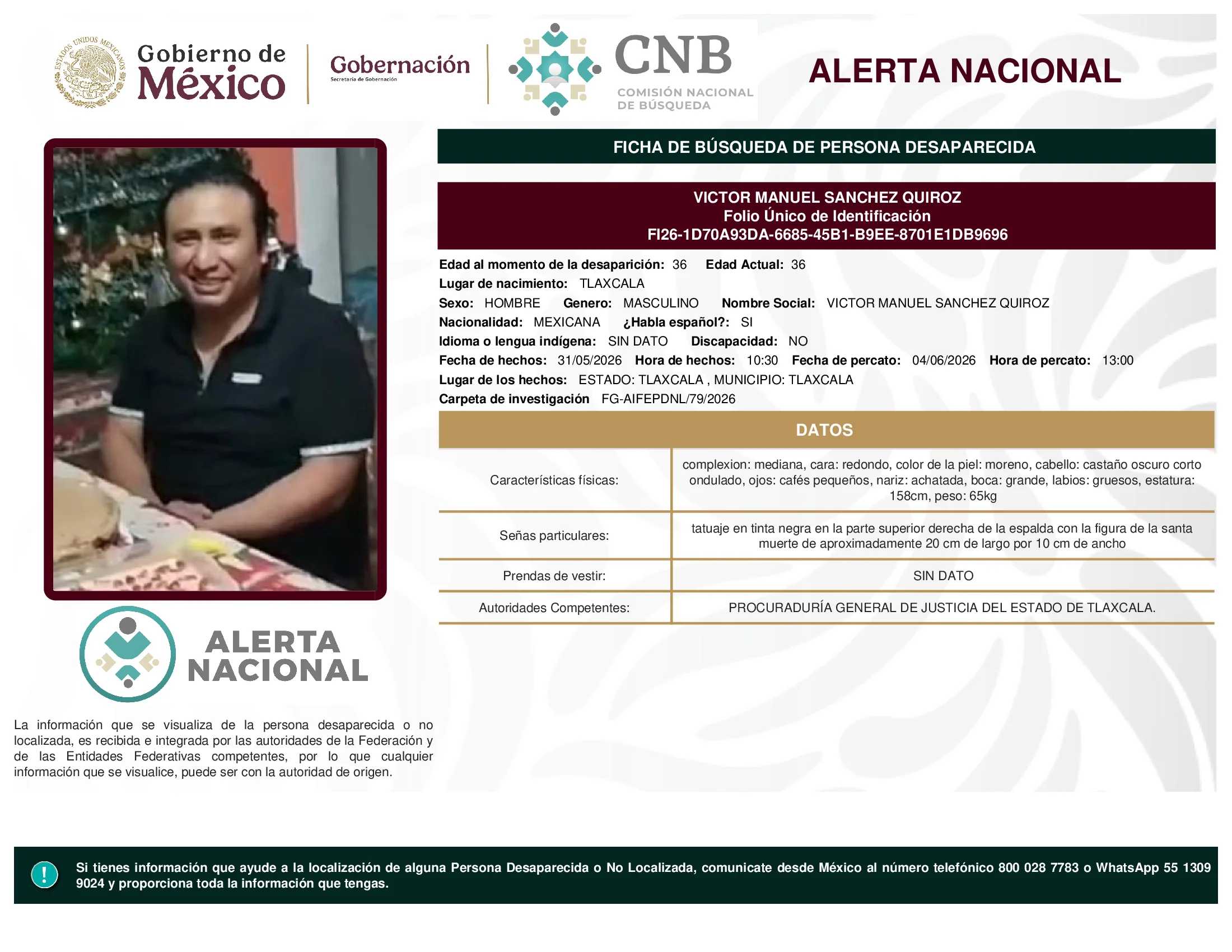 Victor Manuel Sanchez Quiroz