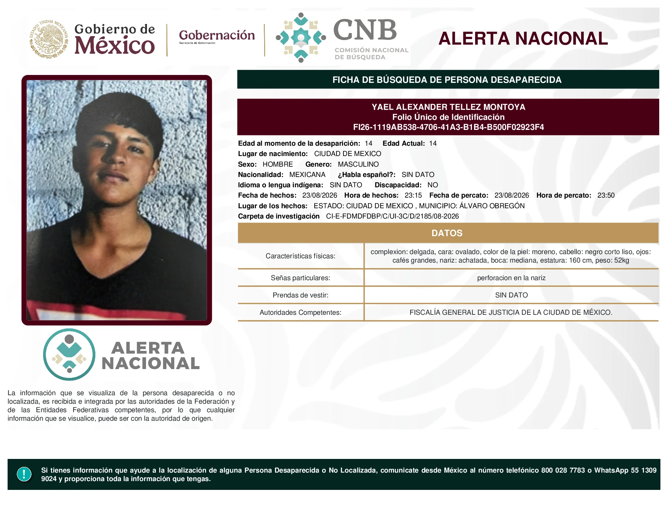 Yael Alexander Tellez Montoya