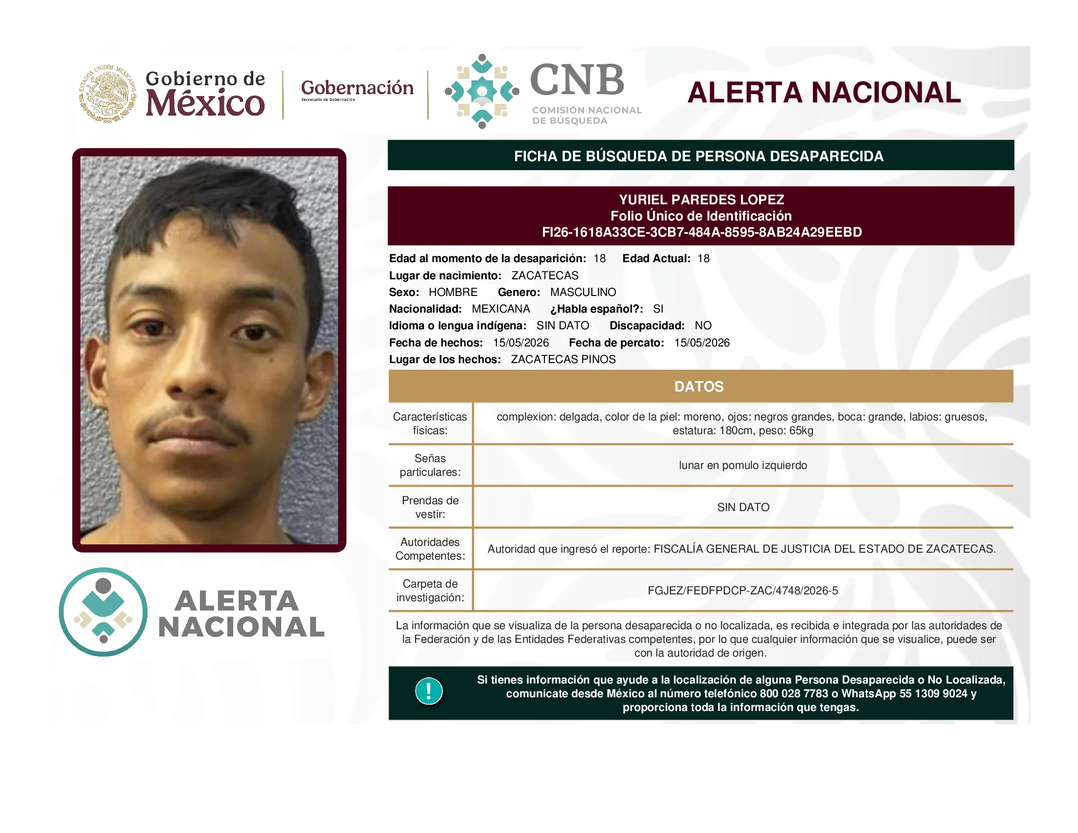 Yuriel Paredes Lopez